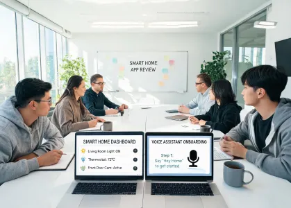 Connected home app review session